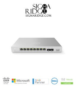 MS120-8LP-HW Cisco Meraki Cloud Managed Network Switch 3 Year Enterprise License LIC-ENT-3YR
